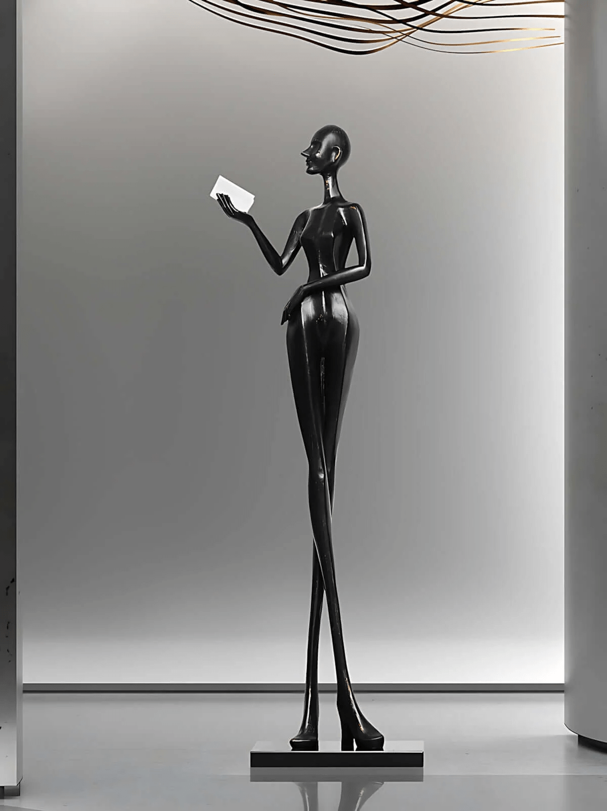 Valoris Elegance Hold Floor Lamp - Blowlighting
