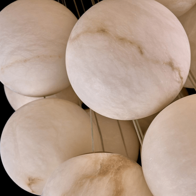 Grapha Alabaster Pendant Light - Blowlighting