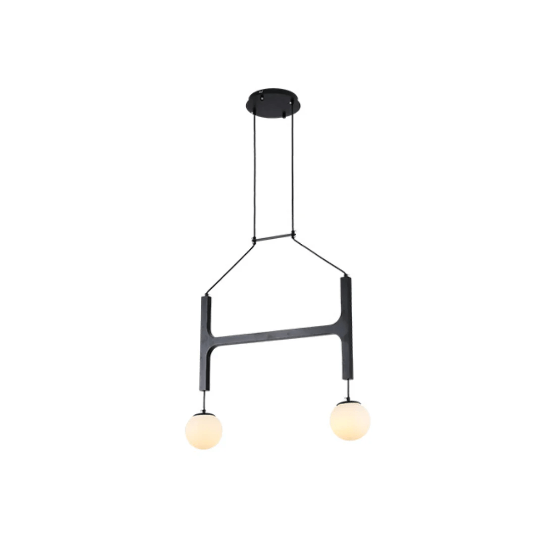 Xylocube Geometric Wood Globe Pendant Light - Blowlighting