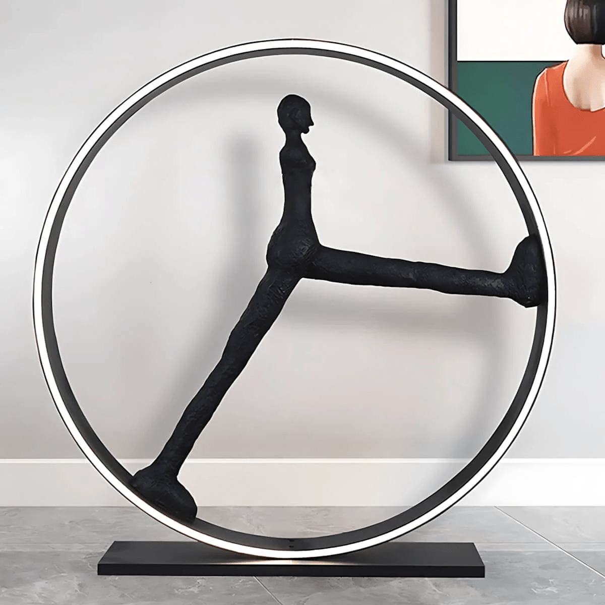 Cyra Sculpture Indoor Floor Lamp - Blowlighting
