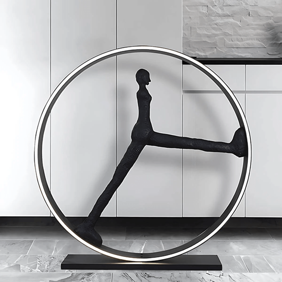 Cyra Sculpture Indoor Floor Lamp - Blowlighting