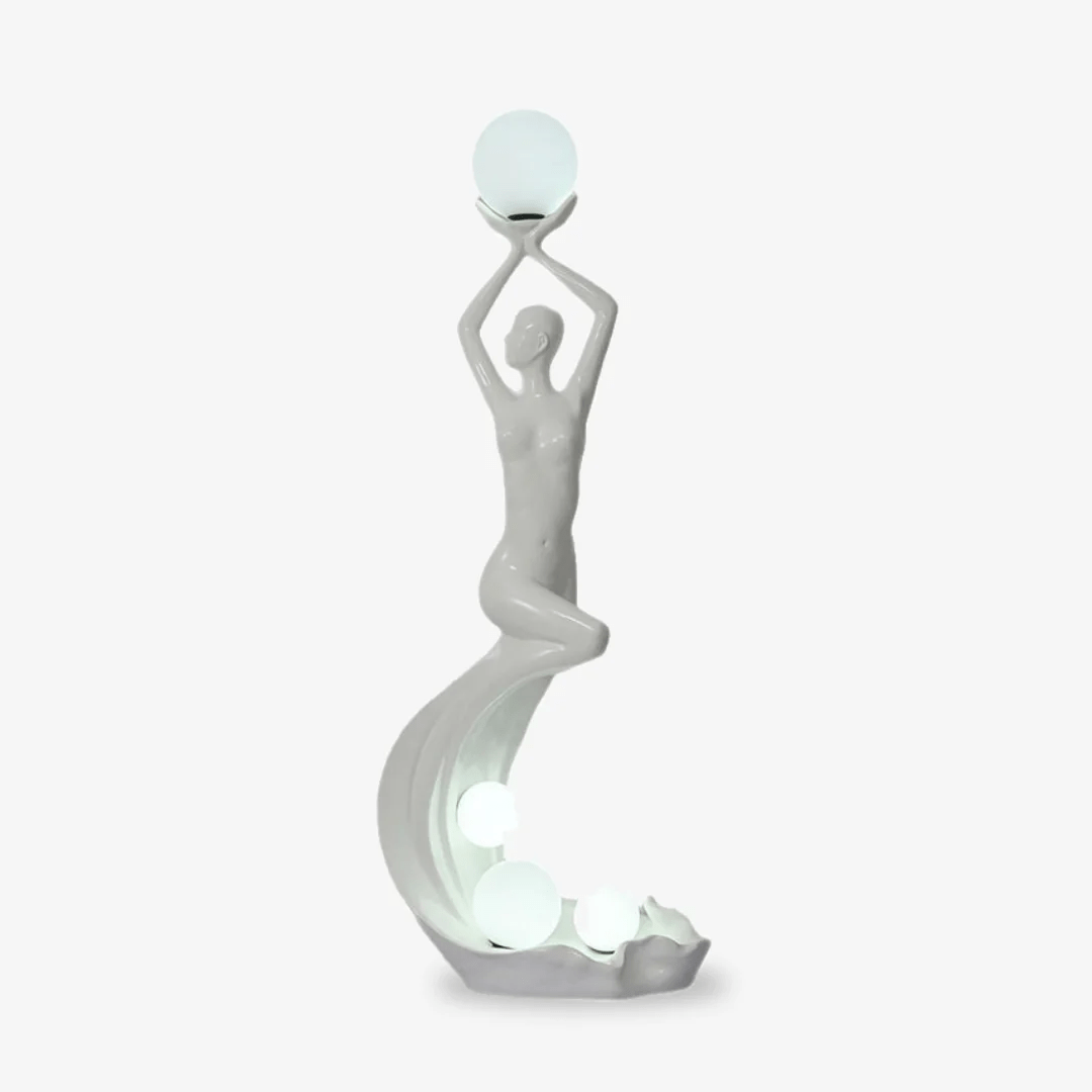 Muse Modern Sculpture Floor Lamp - Blowlighting