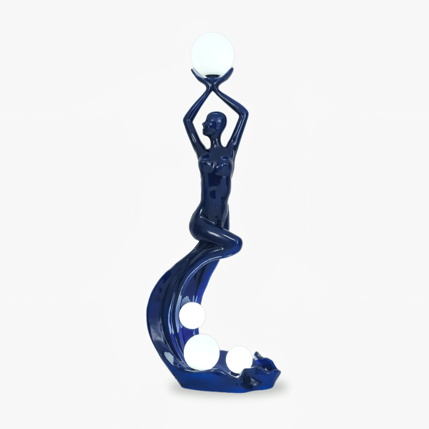 Muse Modern Sculpture Floor Lamp - Blowlighting