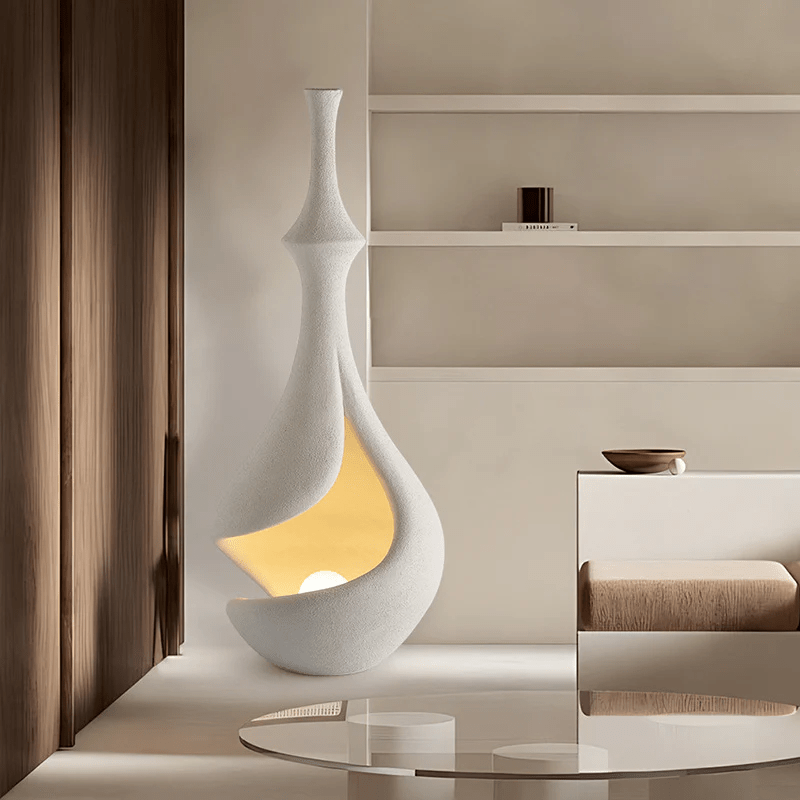 Caleb Modern Metal Floor Lamp - Blowlighting