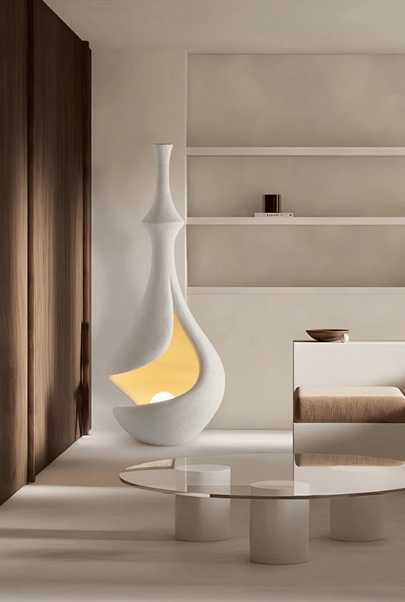 Caleb Modern Metal Floor Lamp - Blowlighting