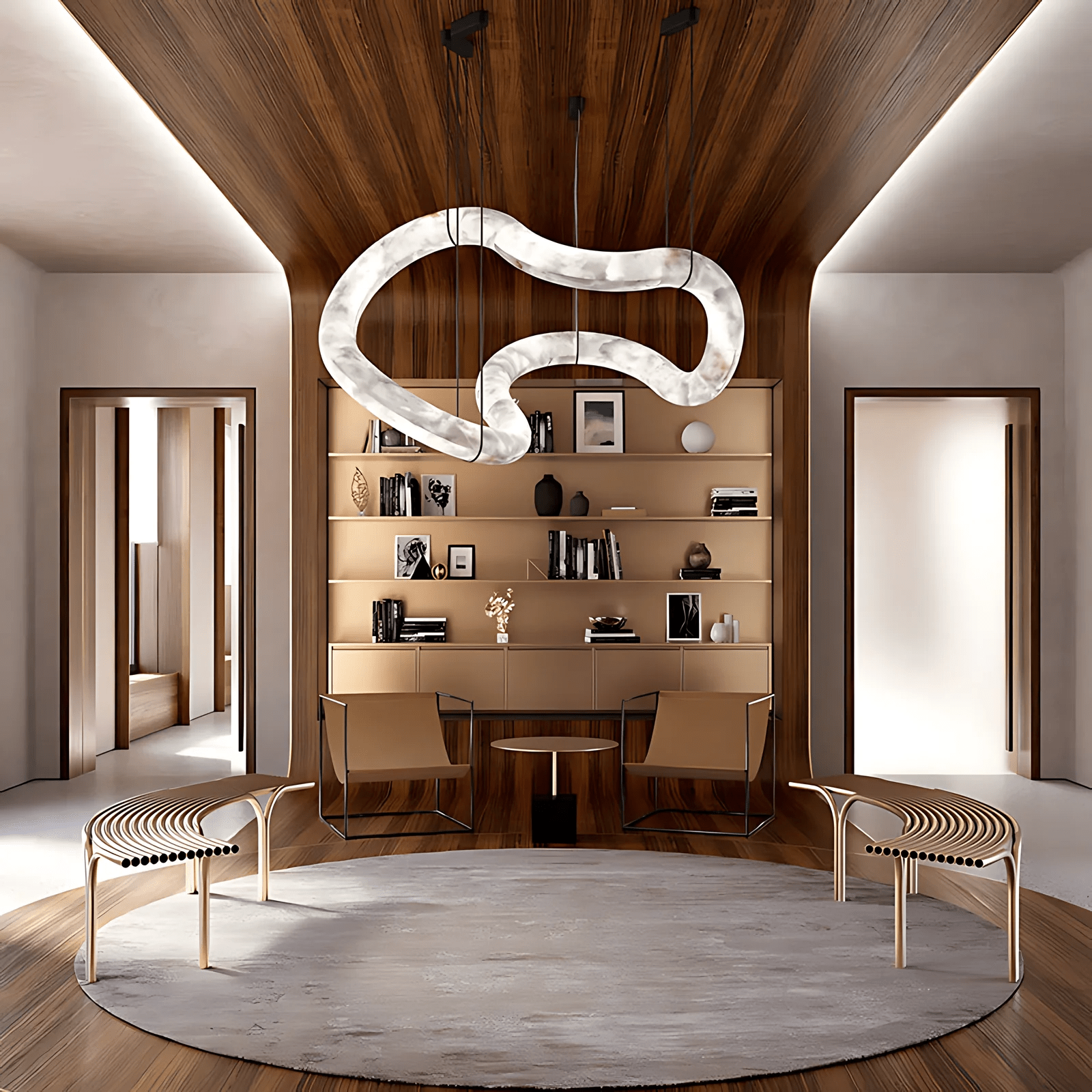 Erya Alabaster Pendant Light - Blowlighting
