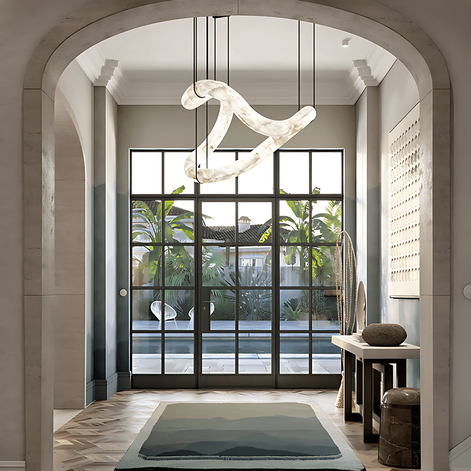 Erya Alabaster Pendant Light - Blowlighting