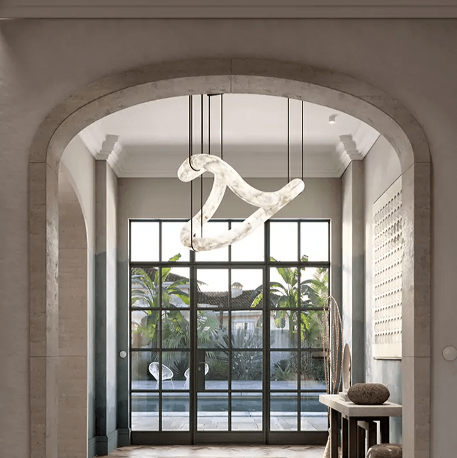 Erya Alabaster Pendant Light - Blowlighting