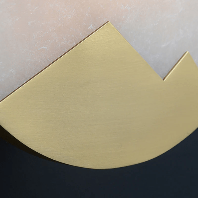 Nova Mountain Shaped Alabaster Wall Light - Blowlighting