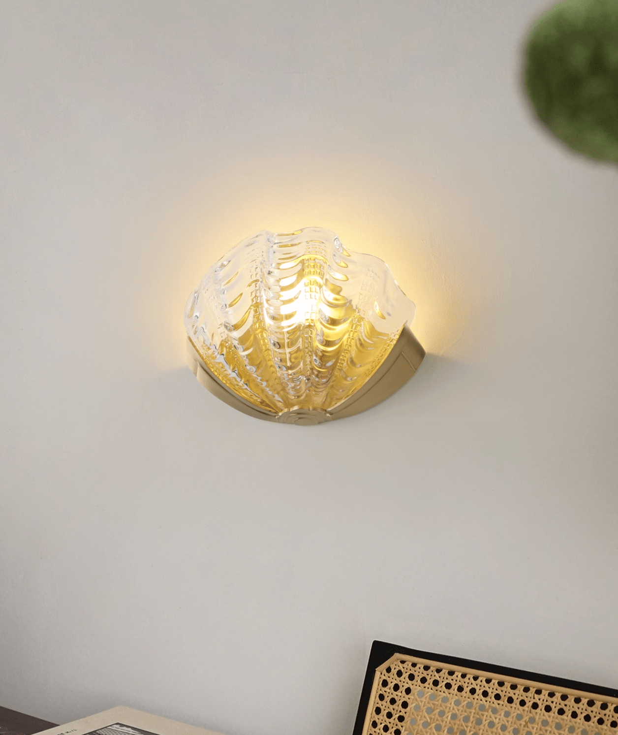 Art Deco Scallop Wall Light - Vakkerlight