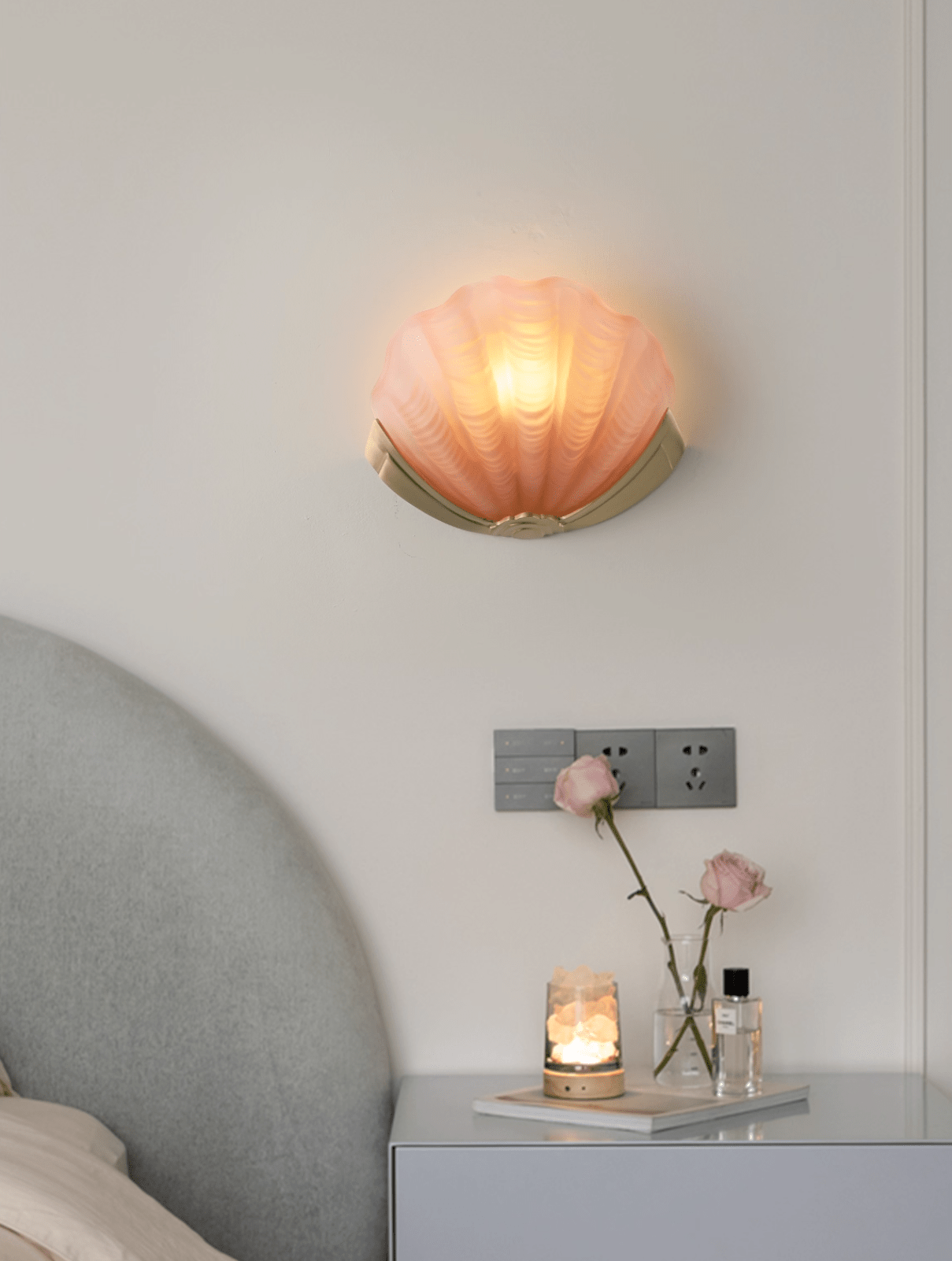 Art Deco Scallop Wall Light - Vakkerlight