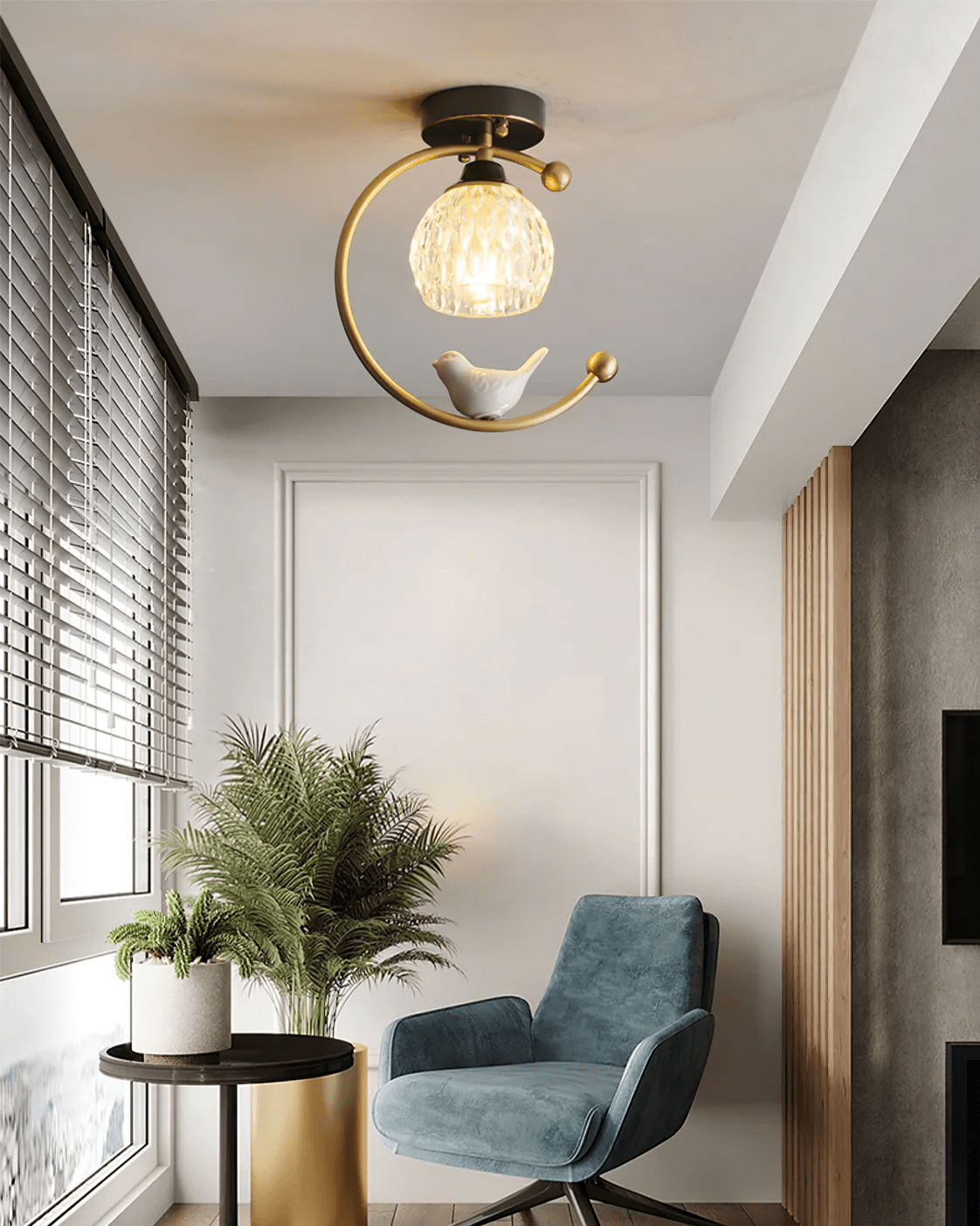 Auri Bird Ceiling Light - Vakkerlight