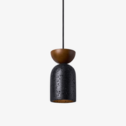 Basalt Walnut Drop Pendant Light - Vakkerlight