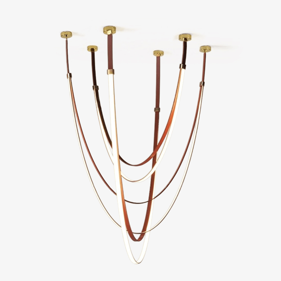 Lunestra Strap Chandelier - Vakkerlight