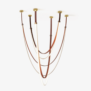 Lunestra Strap Chandelier - Vakkerlight