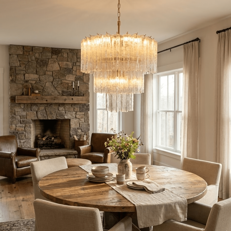 Glacier Tier Chandelier - Vakkerlight