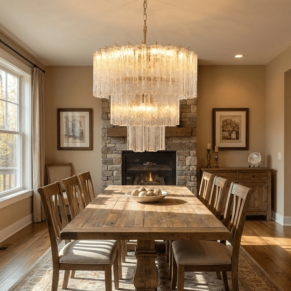 Glacier Tier Chandelier - Vakkerlight