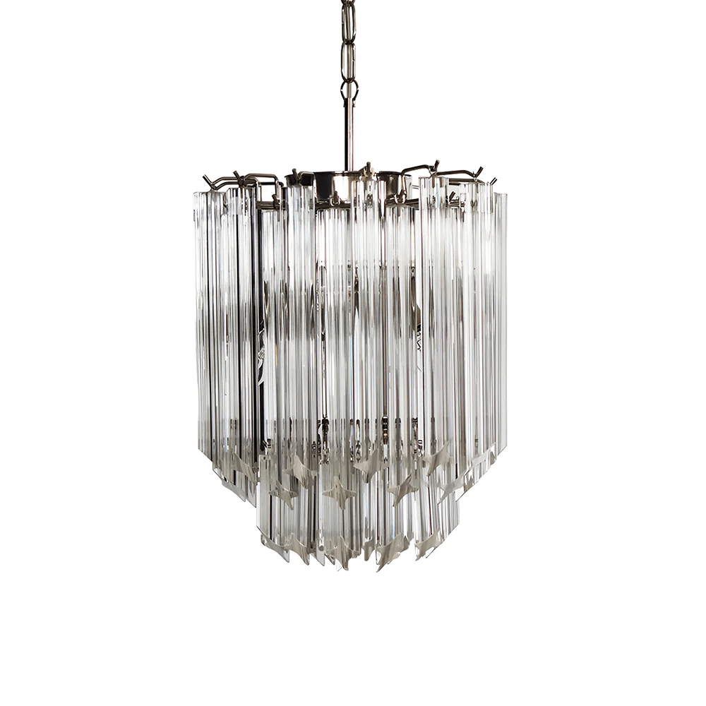 Transparant Murano Prism Chandelier - Vakkerlight