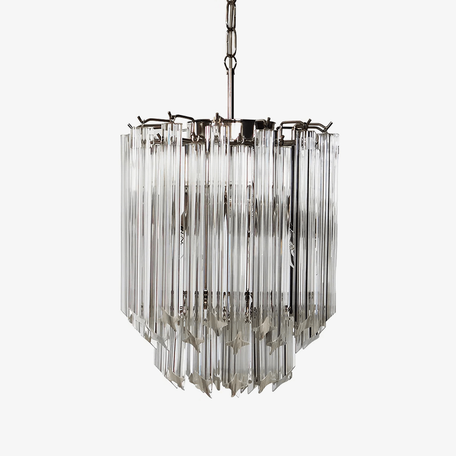 Transparant Murano Prism Chandelier - Vakkerlight