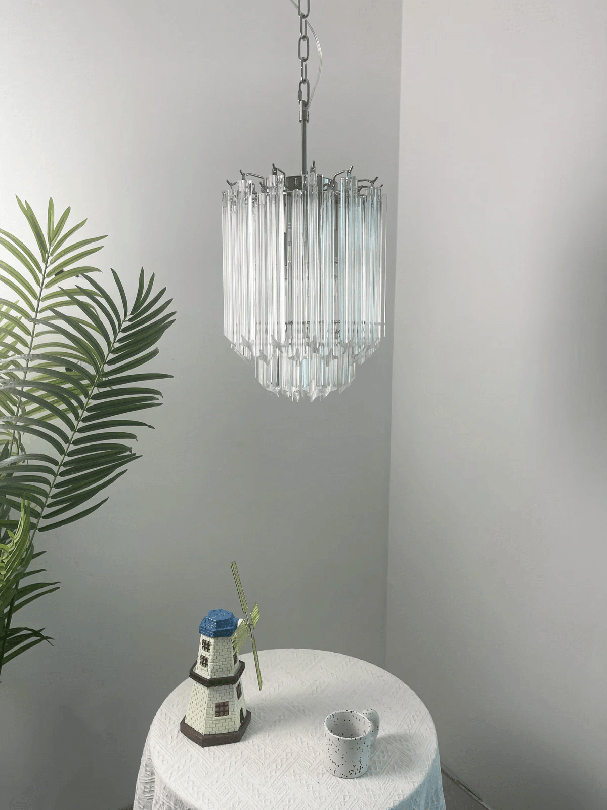 Transparant Murano Prism Chandelier - Vakkerlight
