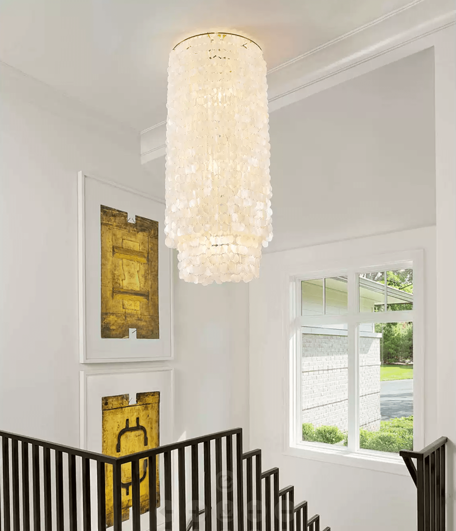 Capelia Column Chandelier - Vakkerlight