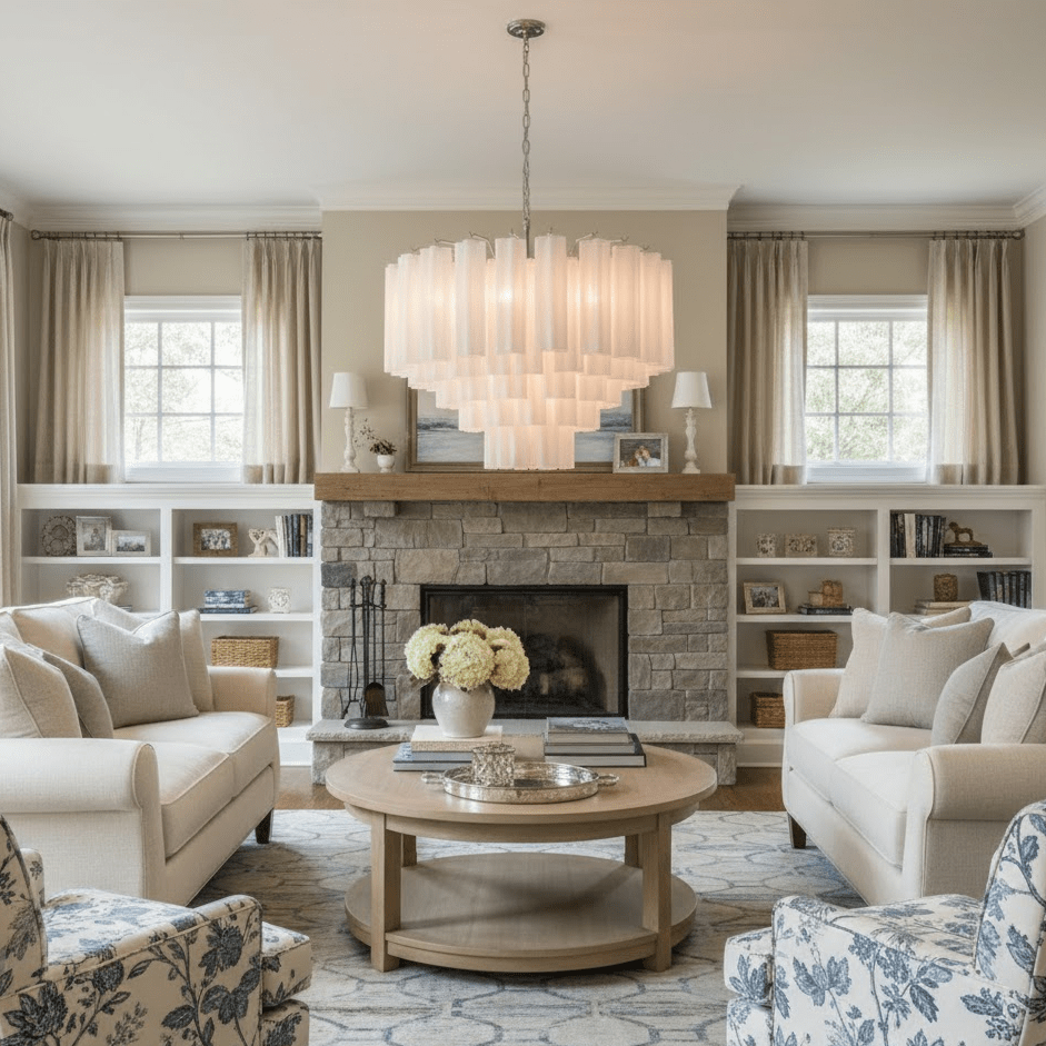 Vellune Cascade Chandelier - Vakkerlight