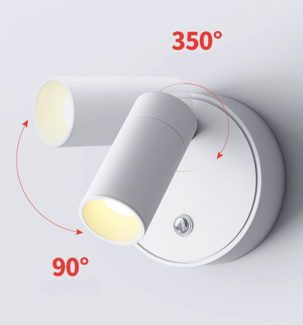 Luma Pivot Rechargeable Wall Light - Vakkerlight