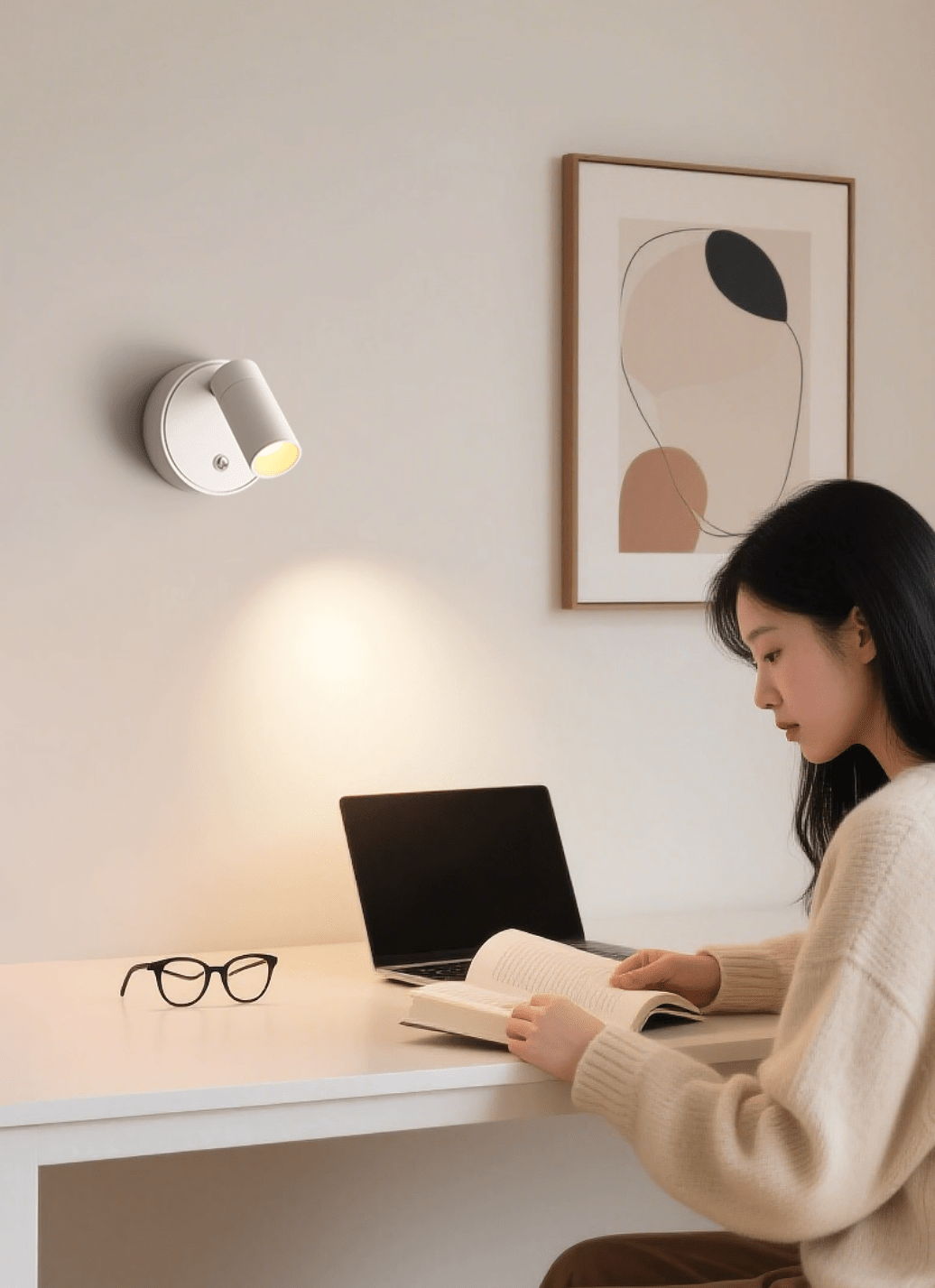 Luma Pivot Rechargeable Wall Light - Vakkerlight