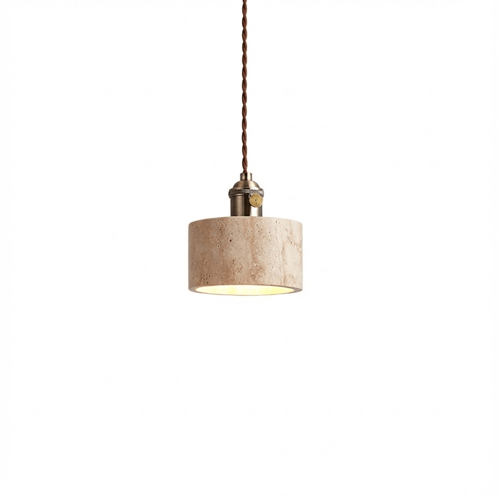 Terraform Travertine Pendant Light - Vakkerlight