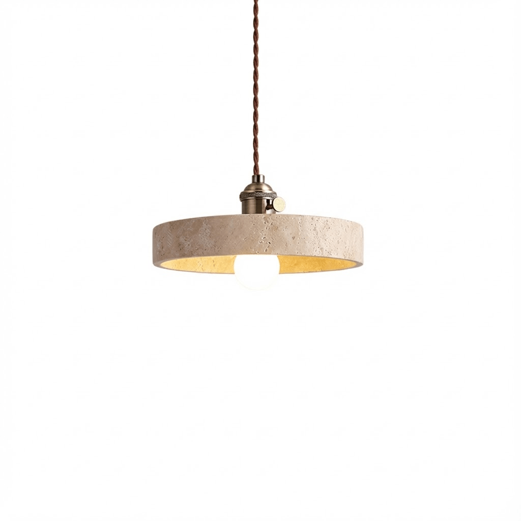 Terraform Travertine Pendant Light - Vakkerlight