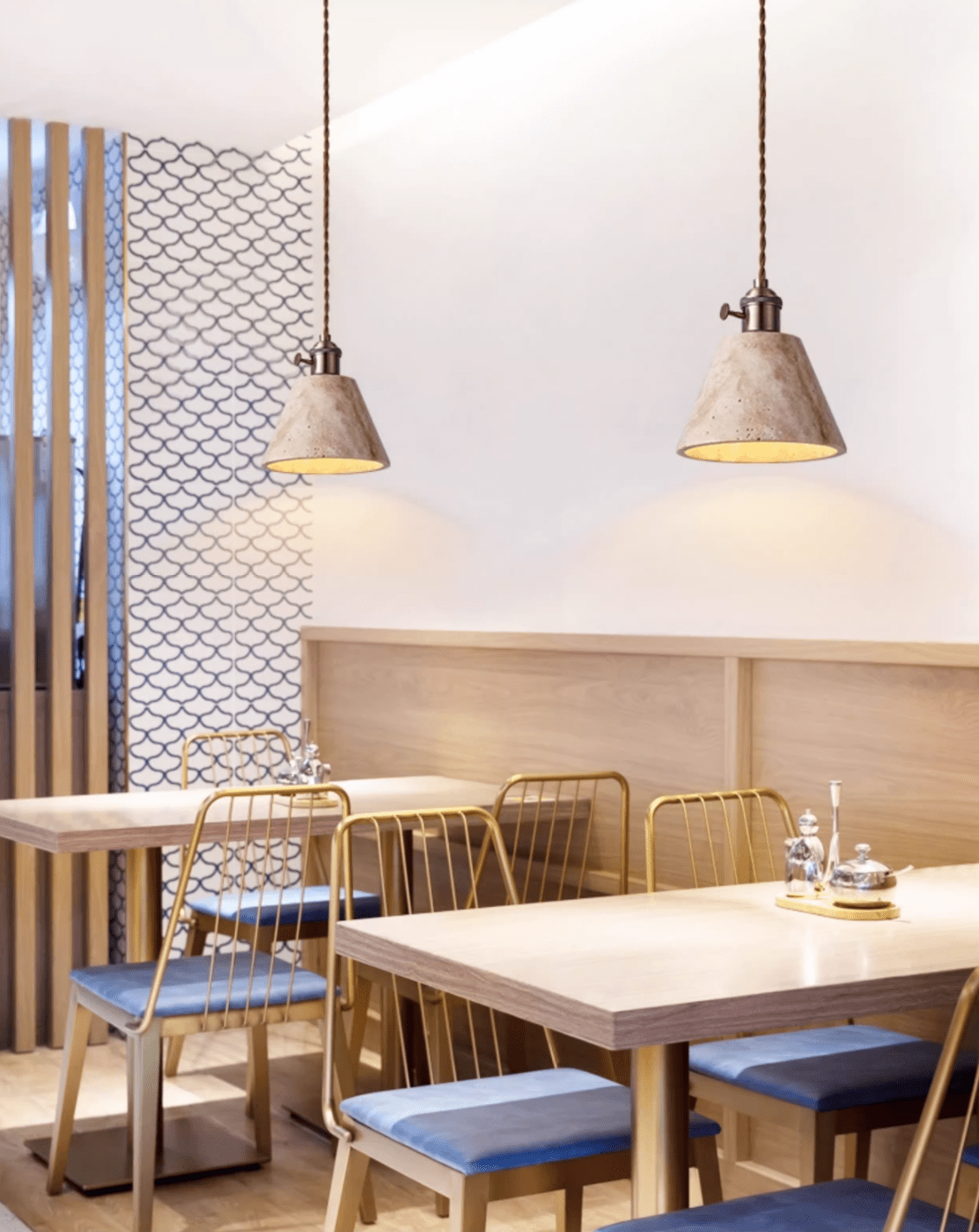 Terraform Travertine Pendant Light - Vakkerlight