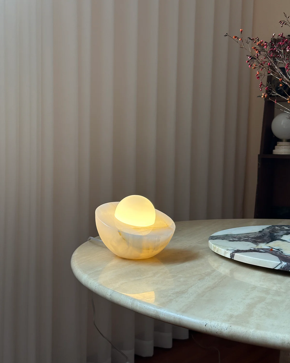 TopLight Jade Minimalist Halo Table Lamp