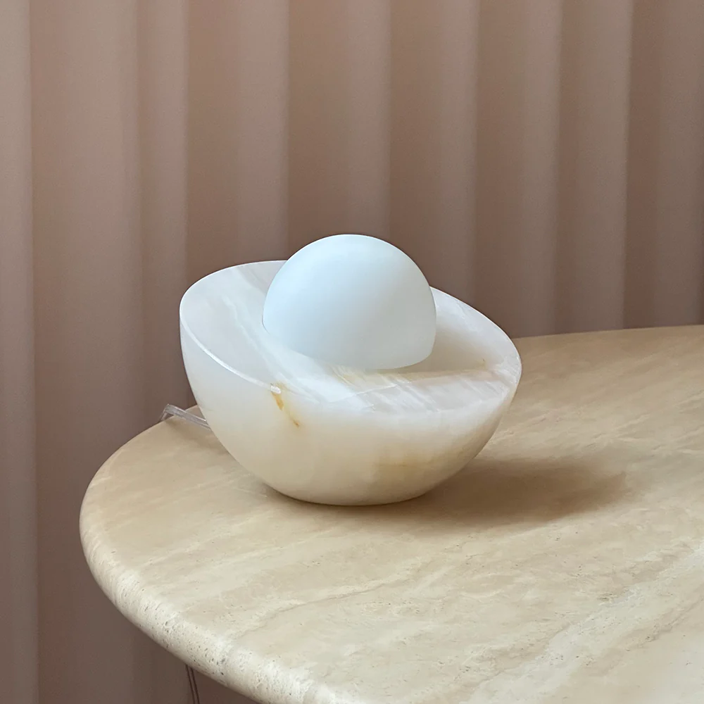 TopLight Jade Minimalist Halo Table Lamp