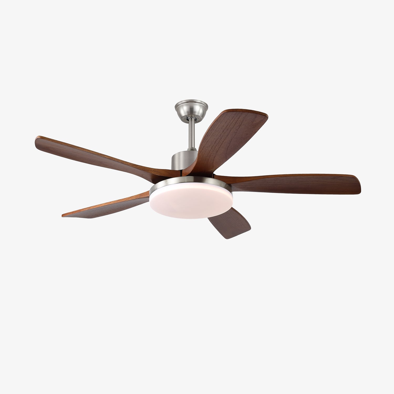 Orvian Modern Wood Ceiling Fan Light - Blowlighting