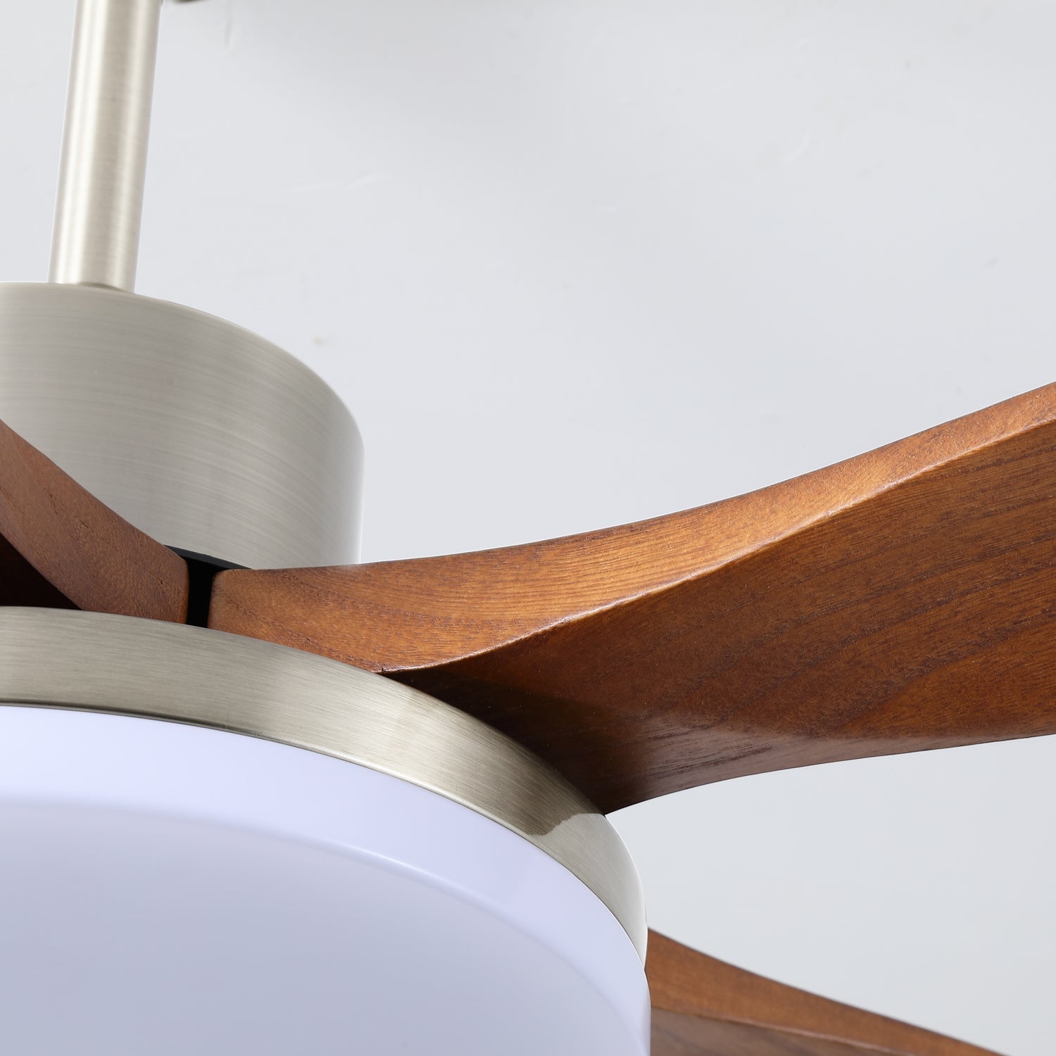 Orvian Modern Wood Ceiling Fan Light - Blowlighting