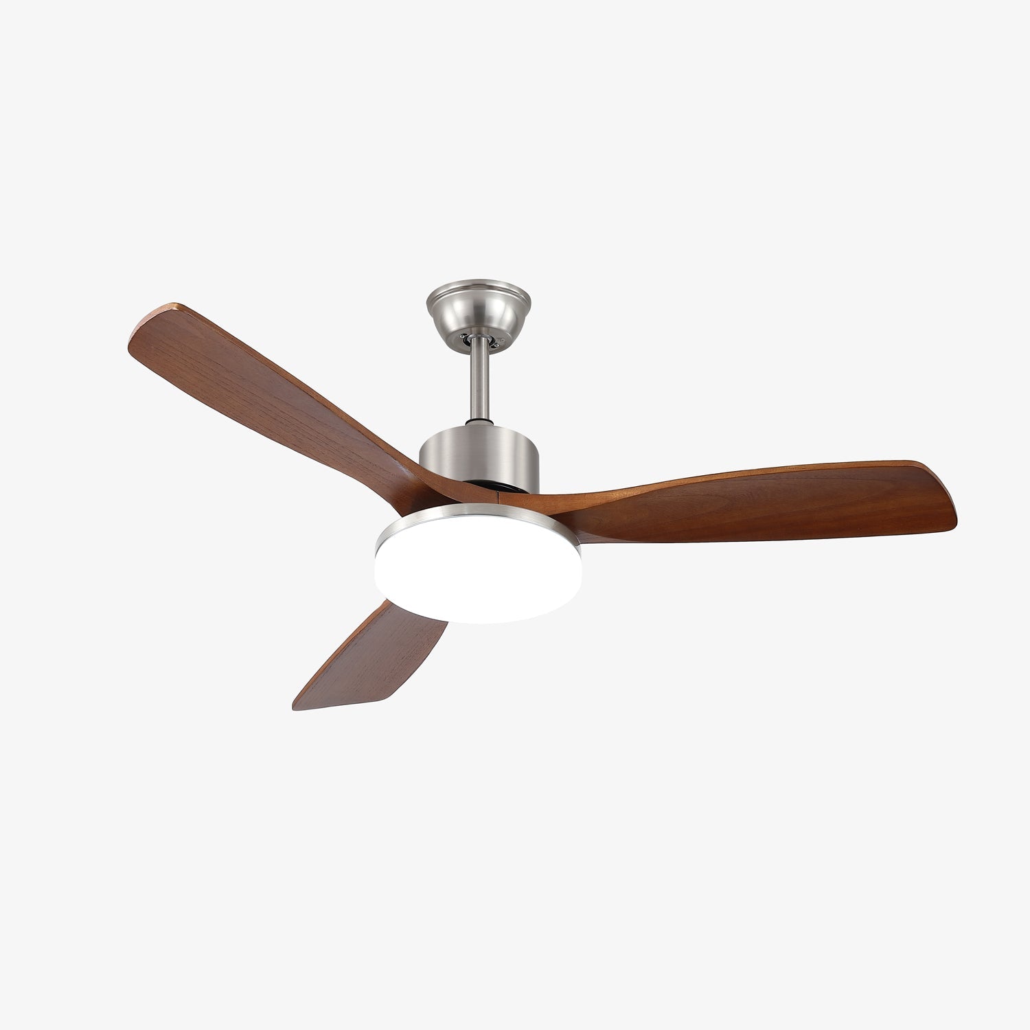 Orvian Modern Wood Ceiling Fan Light - Blowlighting