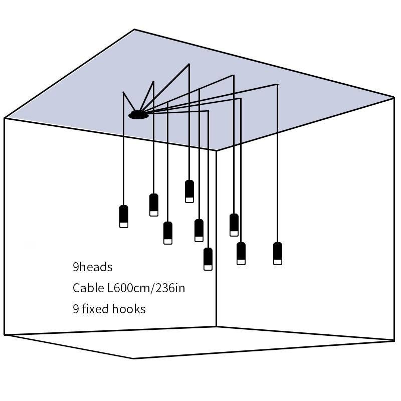 Line Form Pendant light - Blowlighting