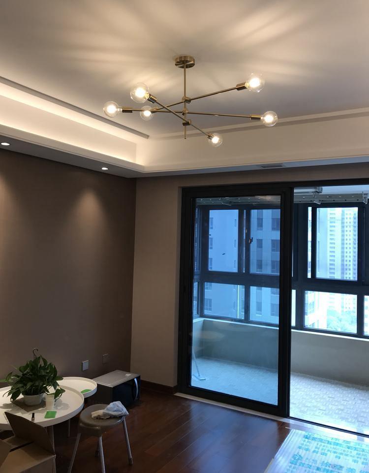 Edward Modern Metal Chandelier - Blowlighting