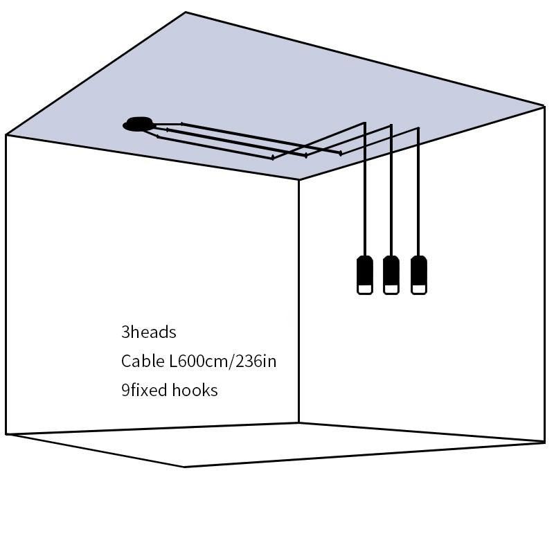 Line Form Pendant light - Blowlighting