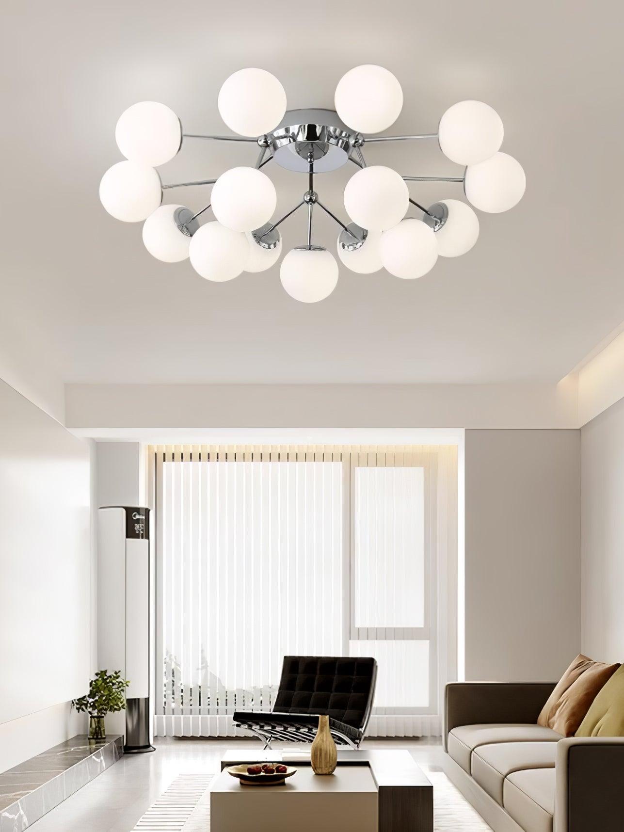 Olivia Luxury Glass Ceiling Lamp - Blowlighting