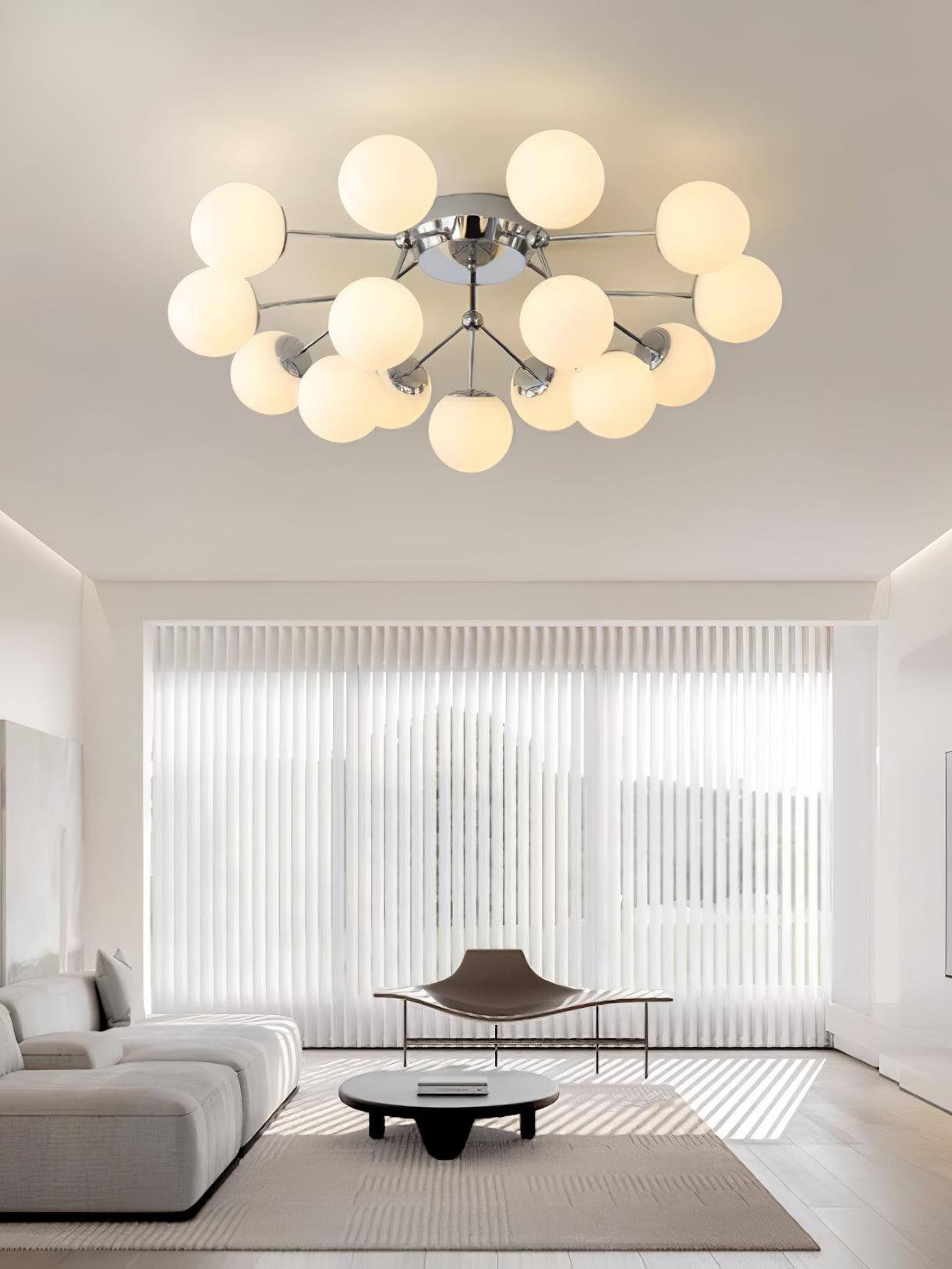 Olivia Luxury Glass Ceiling Lamp - Blowlighting