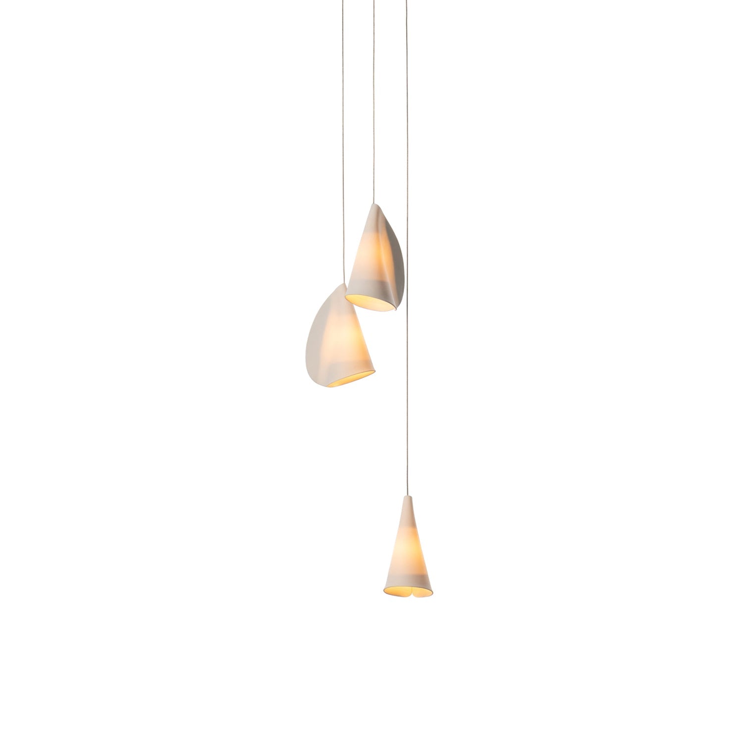 Olshaion Geometric Ceramic Pendant Light - Blowlighting