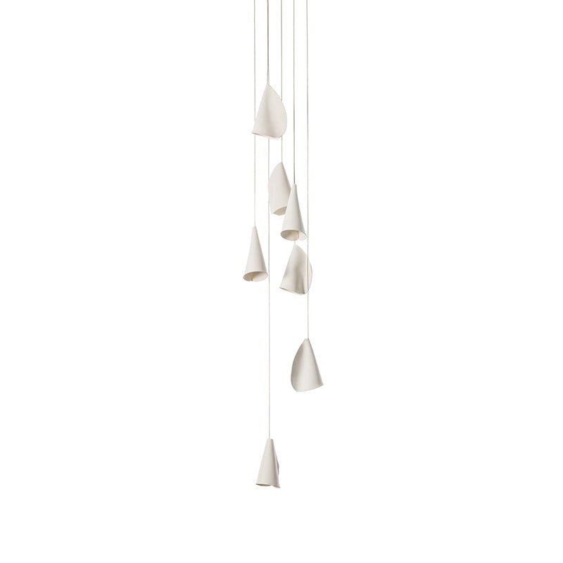 Olshaion Geometric Ceramic Pendant Light - Blowlighting