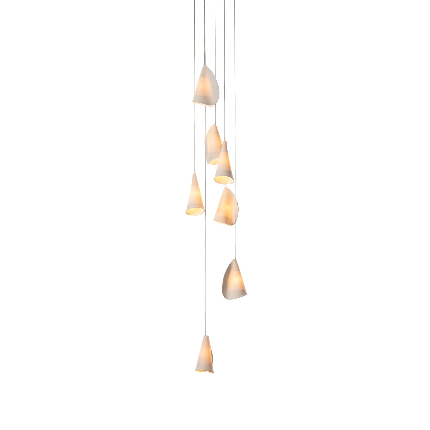 Olshaion Geometric Ceramic Pendant Light - Blowlighting