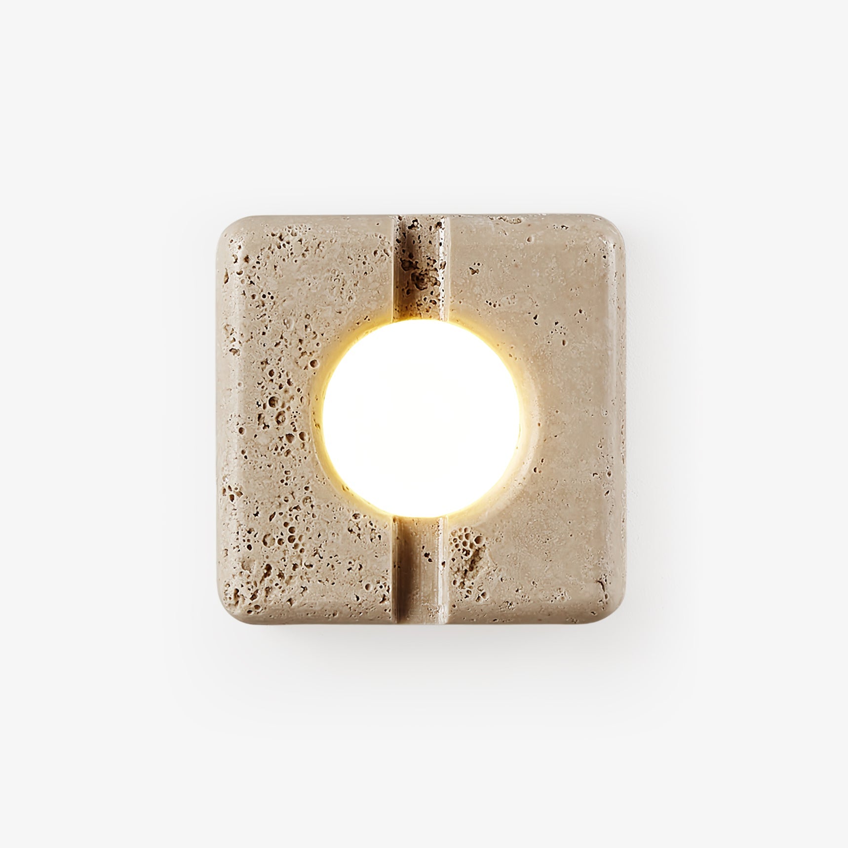 Olvenan Travertine Wall Light - Blowlighting