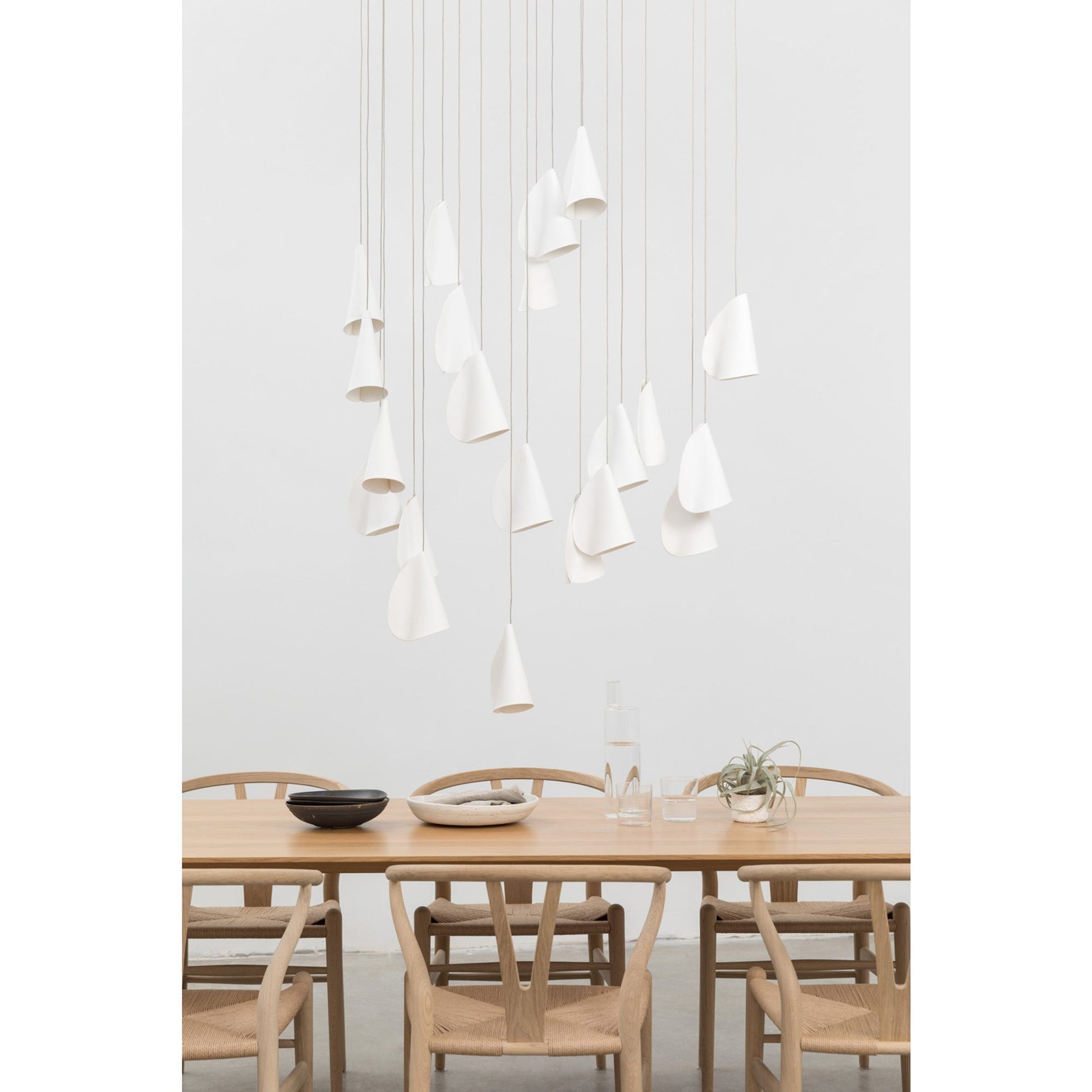 Olshaion Geometric Ceramic Pendant Light - Blowlighting