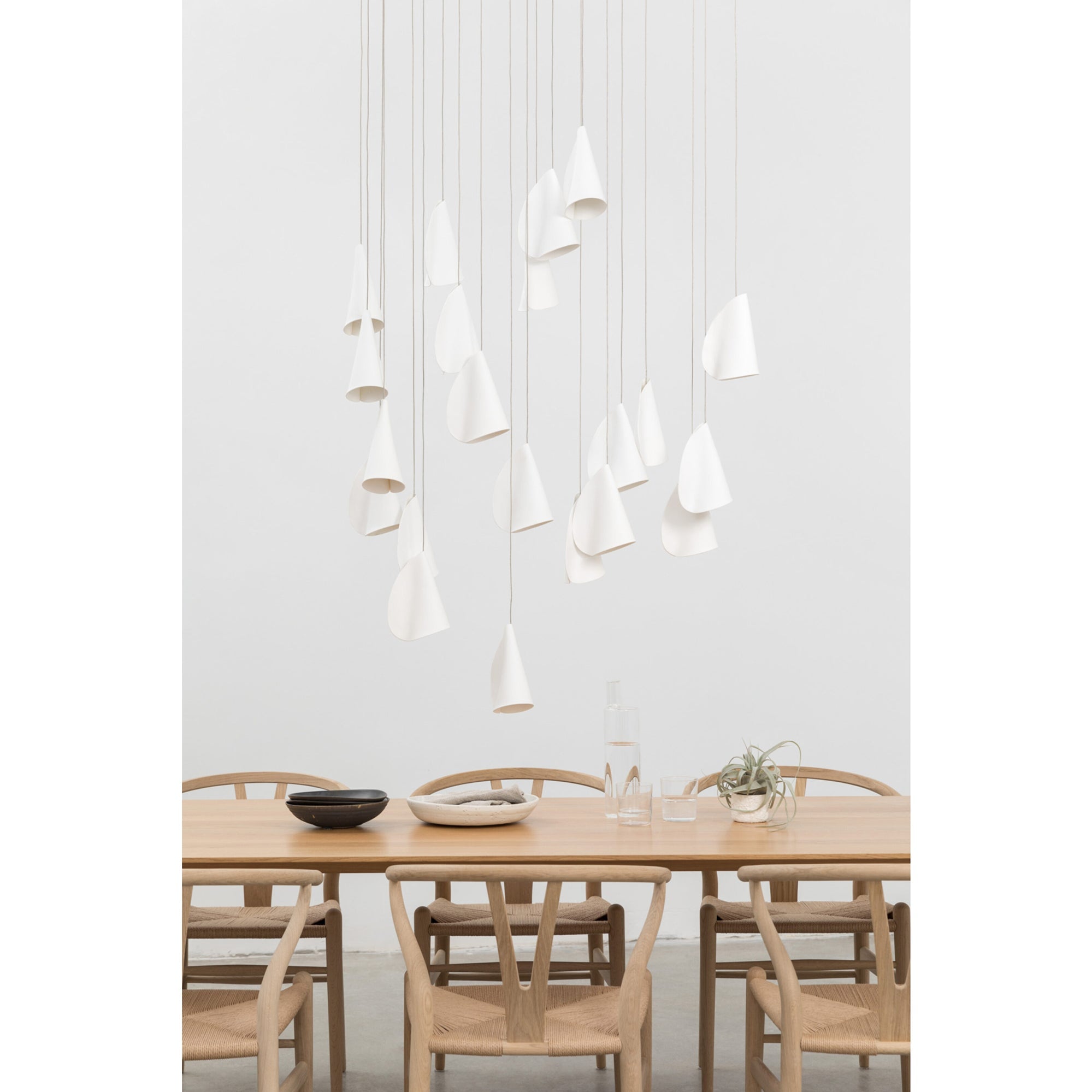 Olshaion Geometric Ceramic Pendant Light - Blowlighting