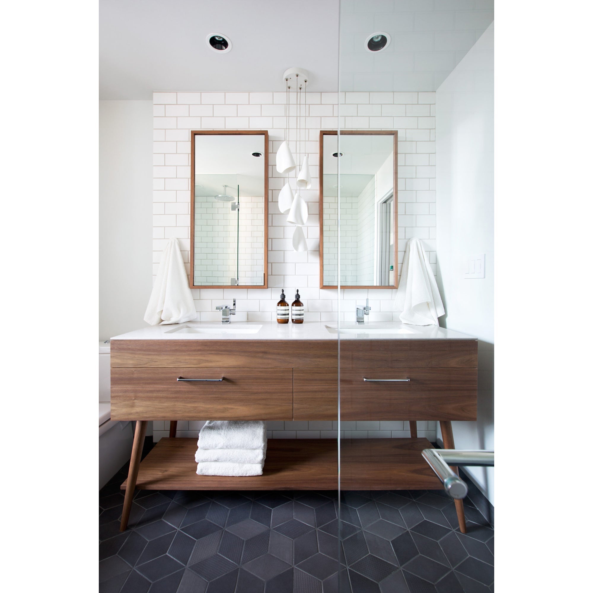 Olshaion Geometric Ceramic Pendant Light - Blowlighting