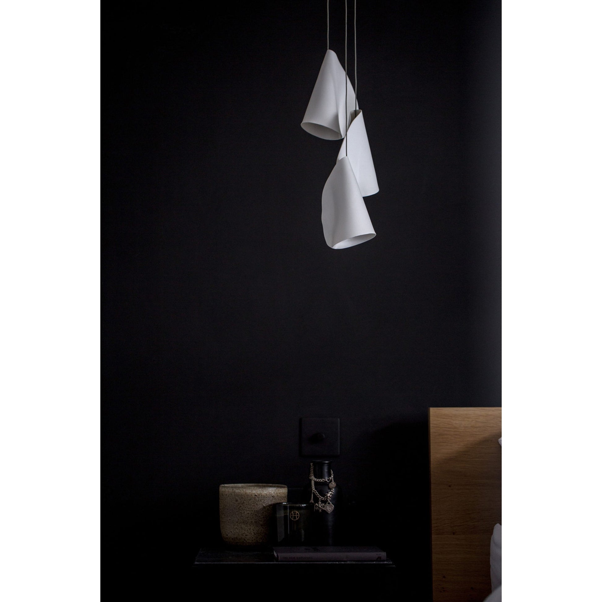 Olshaion Geometric Ceramic Pendant Light - Blowlighting