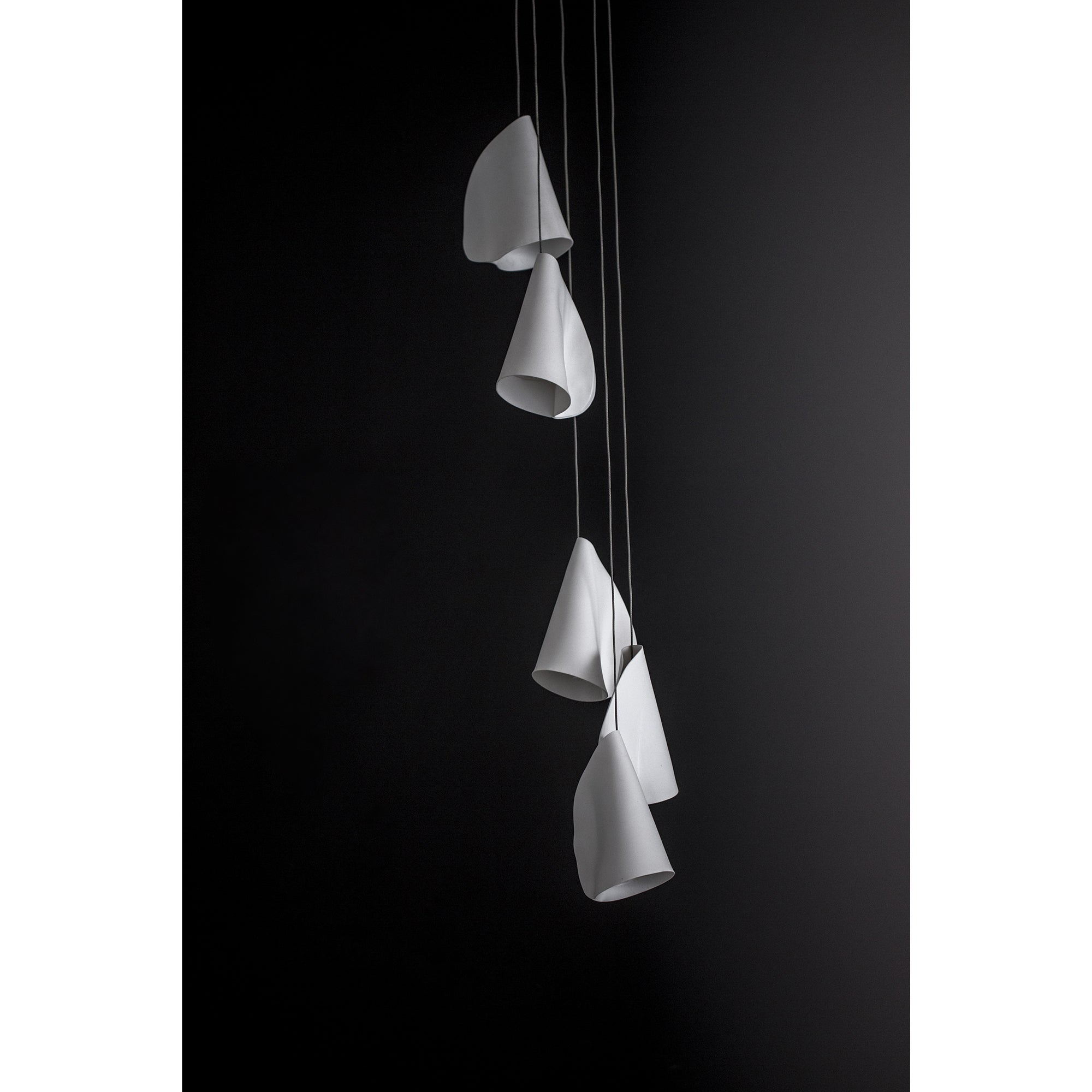 Olshaion Geometric Ceramic Pendant Light - Blowlighting